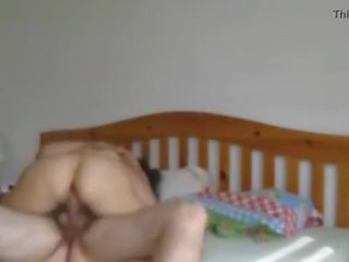 Spying my mom cumming on johnson her young female