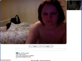 Chatroulette #23 hardt par ha veldig lang skitten klipp