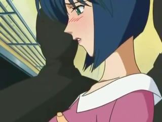 Glorious docka var skruvad i offentlig i animen