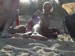 Amateur Beach Fuck With An Older youngster show