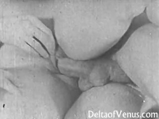 Vintažas seksas video 1950s - nuskustas putė, vujaristas šūdas
