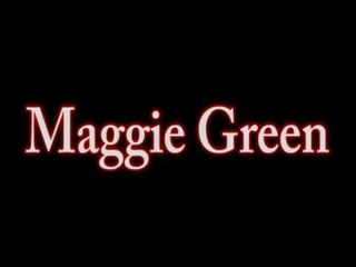 Berpayu dara besar catwoman maggie hijau bermain dengan faraj!