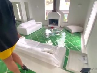 Glorious business woman gets fucked in several positions in a luxury villa - business-bitch