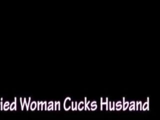נשואה אישה cucks בעל trailer