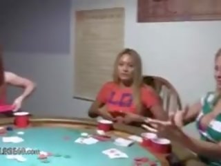 Young Babysitters Fucking On Poker Night