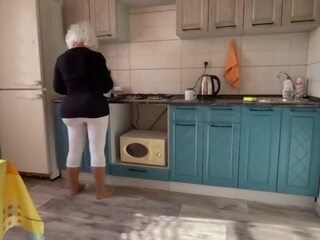 Milf spreads her big ass for anal xxx movie her son